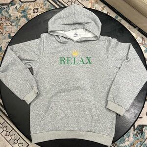 🩶👑Lola + the Boys👑🩶Women’s Gray Relax Hoodie Size Large